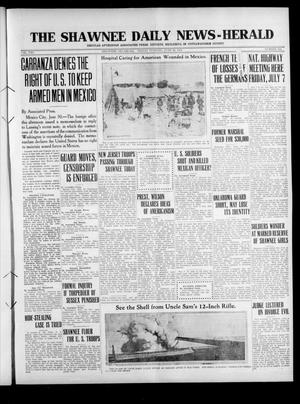 The Shawnee Daily News-Herald (Shawnee, Okla.), Vol. 21, No. 326, Ed. 1 Friday, June 30, 1916