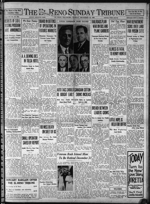Primary view of object titled 'The El Reno Sunday Tribune (El Reno, Okla.), Vol. 39, No. 282, Ed. 1 Sunday, December 28, 1930'.