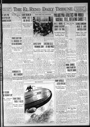 The El Reno Daily Tribune (El Reno, Okla.), Vol. 38, No. 313, Ed. 1 Wednesday, October 8, 1930