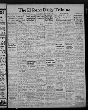 Primary view of object titled 'The El Reno Daily Tribune (El Reno, Okla.), Vol. 52, No. 214, Ed. 1 Sunday, November 7, 1943'.