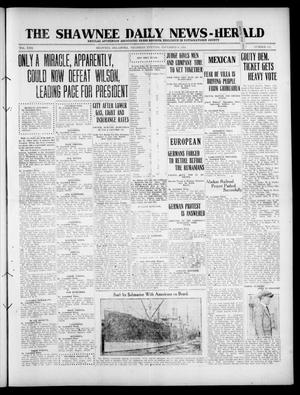 The Shawnee Daily News-Herald (Shawnee, Okla.), Vol. 22, No. 122, Ed. 1 Thursday, November 9, 1916