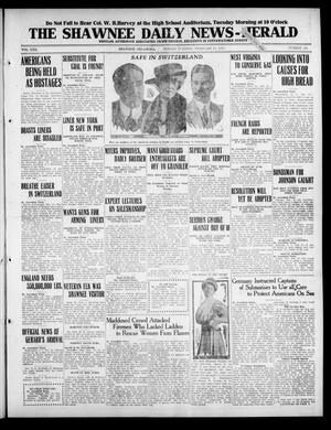 The Shawnee Daily News-Herald (Shawnee, Okla.), Vol. 22, No. 198, Ed. 1 Monday, February 12, 1917