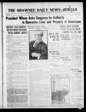 The Shawnee Daily News-Herald (Shawnee, Okla.), Vol. 22, No. 210, Ed. 1 Monday, February 26, 1917