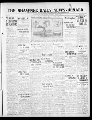 The Shawnee Daily News-Herald (Shawnee, Okla.), Vol. 22, No. 218, Ed. 1 Wednesday, March 7, 1917