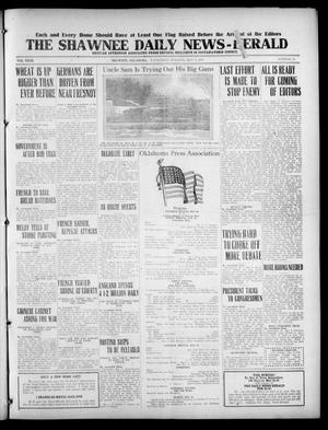 The Shawnee Daily News-Herald (Shawnee, Okla.), Vol. 23, No. 28, Ed. 1 Wednesday, May 9, 1917