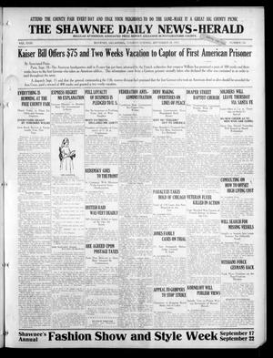 The Shawnee Daily News-Herald (Shawnee, Okla.), Vol. 23, No. 136, Ed. 1 Tuesday, September 18, 1917