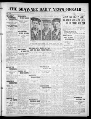 The Shawnee Daily News-Herald (Shawnee, Okla.), Vol. 23, No. 155, Ed. 1 Thursday, October 11, 1917