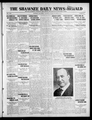 The Shawnee Daily News-Herald (Shawnee, Okla.), Vol. 23, No. 161, Ed. 1 Thursday, October 18, 1917