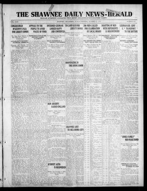 The Shawnee Daily News-Herald (Shawnee, Okla.), Vol. 23, No. 163, Ed. 1 Saturday, October 20, 1917