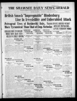 The Shawnee Daily News-Herald (Shawnee, Okla.), Vol. 23, No. 189, Ed. 1 Wednesday, November 21, 1917