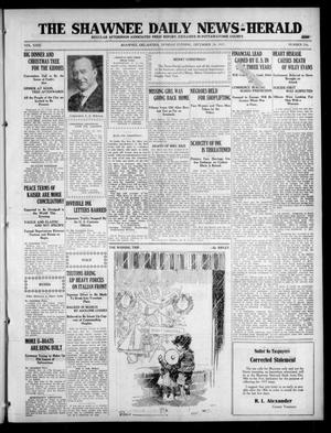 The Shawnee Daily News-Herald (Shawnee, Okla.), Vol. 23, No. 216, Ed. 1 Monday, December 24, 1917