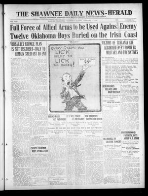 The Shawnee Daily News-Herald (Shawnee, Okla.), Vol. 23, No. 256, Ed. 1 Wednesday, February 13, 1918