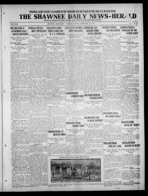 The Shawnee Daily News-Herald (Shawnee, Okla.), Vol. 23, No. 267, Ed. 1 Tuesday, February 26, 1918