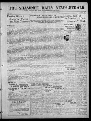 The Shawnee Daily News-Herald (Shawnee, Okla.), Vol. 24, No. 206, Ed. 1 Tuesday, December 17, 1918