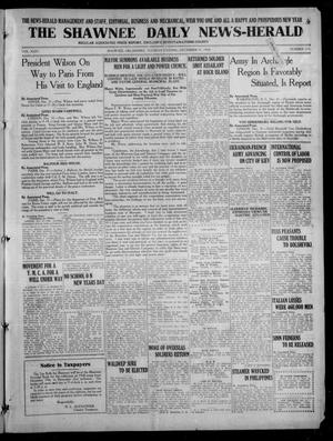 The Shawnee Daily News-Herald (Shawnee, Okla.), Vol. 24, No. 217, Ed. 1 Tuesday, December 31, 1918