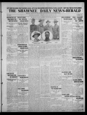 The Shawnee Daily News-Herald (Shawnee, Okla.), Vol. 24, No. 239, Ed. 1 Tuesday, January 28, 1919