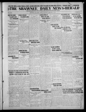 The Shawnee Daily News-Herald (Shawnee, Okla.), Vol. 24, No. 245, Ed. 1 Monday, February 3, 1919