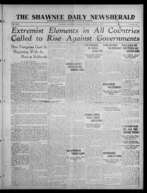 The Shawnee Daily News-Herald (Shawnee, Okla.), Vol. 24, No. 289, Ed. 1 Monday, March 24, 1919