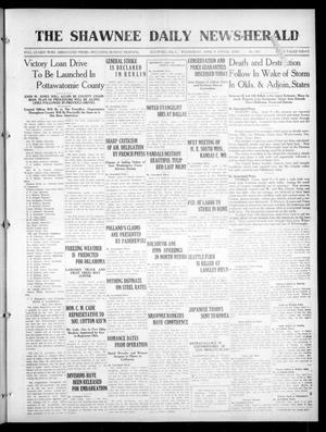 The Shawnee Daily News-Herald (Shawnee, Okla.), Vol. 24, No. 303, Ed. 1 Wednesday, April 9, 1919