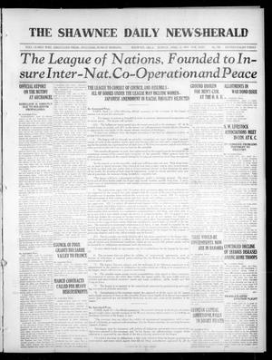 The Shawnee Daily News-Herald (Shawnee, Okla.), Vol. 24, No. 306, Ed. 1 Sunday, April 13, 1919