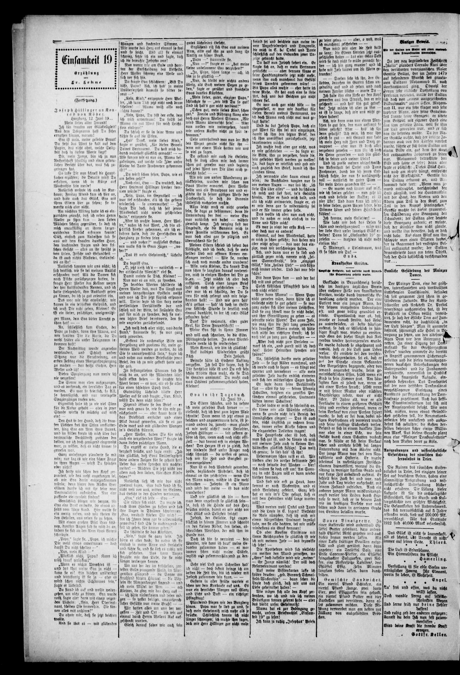 Oklahoma Neuigkeiten. (Perry, Okla.), Vol. 10, No. 52, Ed. 1 Thursday, April 25, 1912
                                                
                                                    [Sequence #]: 4 of 8
                                                