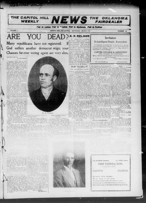 The Capitol Hill Weekly News The Oklahoma Fairdealer (Capitol Hill, Okla.), Vol. 5, No. 45, Ed. 1 Saturday, July 30, 1910