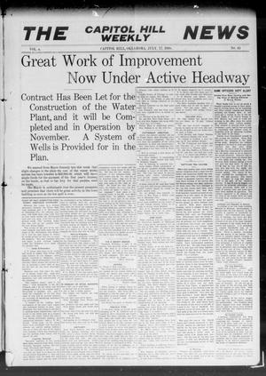 The Capitol Hill Weekly News (Capitol Hill, Okla.), Vol. 4, No. 43, Ed. 1 Saturday, July 17, 1909