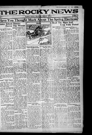 The Rocky News (Rocky, Okla.), Vol. 16, No. 38, Ed. 1 Friday, February 18, 1921