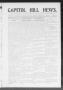 Thumbnail image of item number 1 in: 'Capitol Hill News. (Capitol Hill, Okla.), Vol. 2, No. 36, Ed. 1 Thursday, May 9, 1907'.