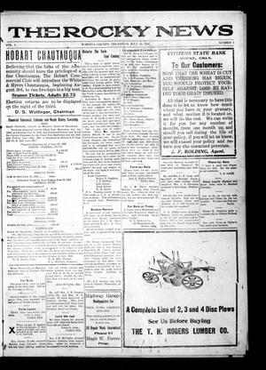 The Rocky News (Rocky, Okla.), Vol. 2, No. 3, Ed. 1 Friday, July 30, 1920