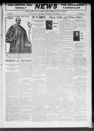 The Capitol Hill Weekly News The Oklahoma Fairdealer (Capitol Hill, Okla.), Vol. 6, No. 8, Ed. 1 Thursday, November 10, 1910