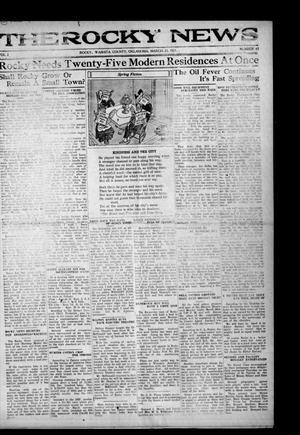 The Rocky News (Rocky, Okla.), Vol. 16, No. 43, Ed. 1 Friday, March 25, 1921
