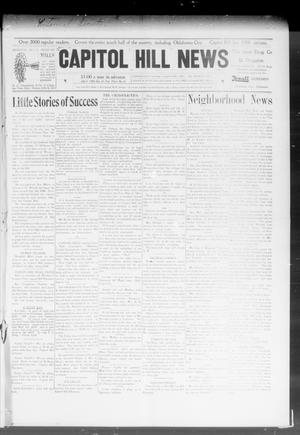 Primary view of object titled 'Capitol Hill News (Capitol Hill, Okla.), Vol. 3, No. 32, Ed. 1 Saturday, April 18, 1908'.