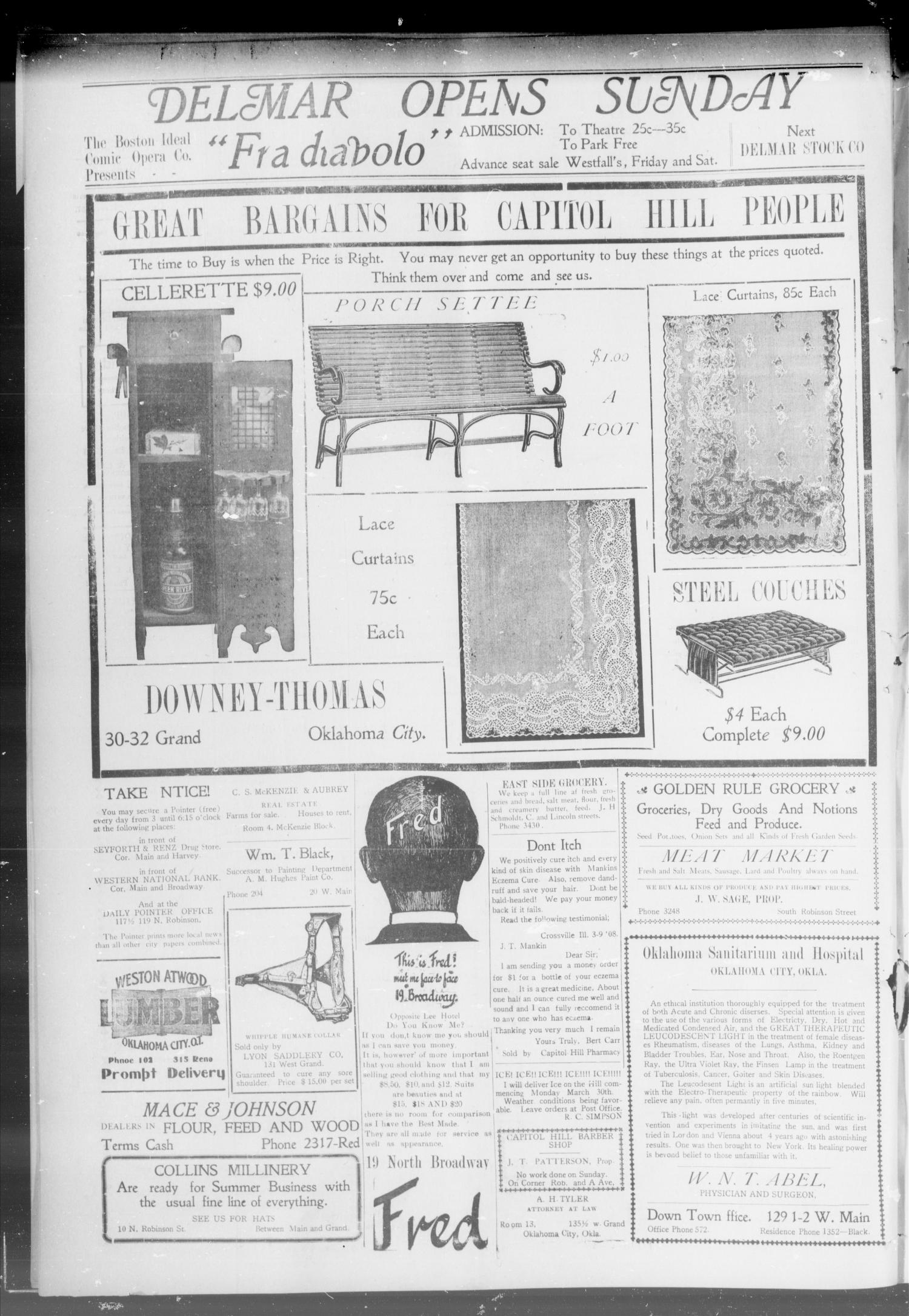 Capitol Hill News (Capitol Hill, Okla.), Vol. 3, No. 32, Ed. 1 Saturday, April 18, 1908
                                                
                                                    [Sequence #]: 4 of 4
                                                