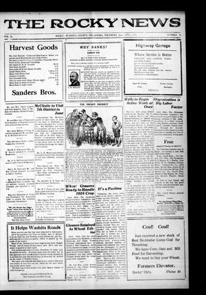 The Rocky News (Rocky, Okla.), Vol. 19, No. 50, Ed. 1 Thursday, June 12, 1924