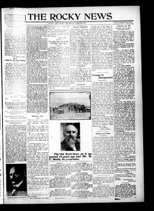 Primary view of object titled 'The Rocky News (Rocky, Okla.), Vol. 2, No. 19, Ed. 1 Thursday, April 20, 1916'.