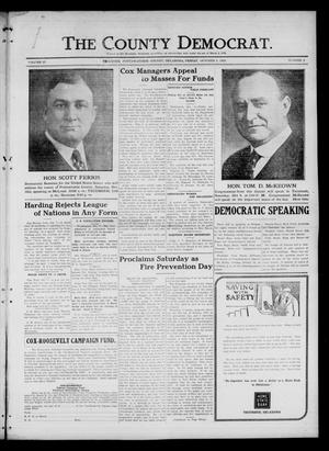 The County Democrat. (Tecumseh, Okla.), Vol. 27, No. 2, Ed. 1 Friday, October 8, 1920