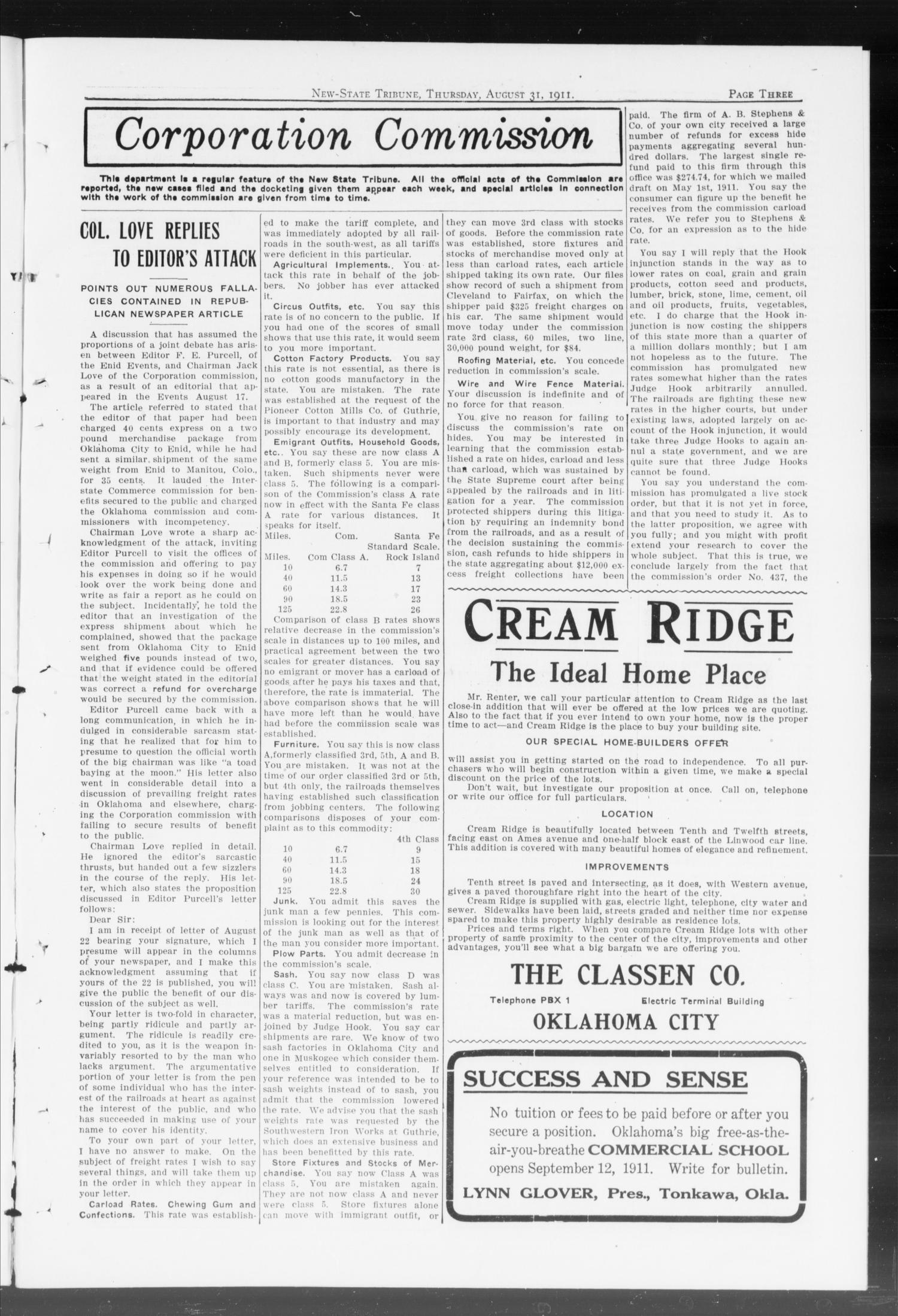 New-State Tribune. (Oklahoma City, Okla.), Vol. 17, No. 40, Ed. 1 Thursday, August 31, 1911
                                                
                                                    [Sequence #]: 3 of 17
                                                
