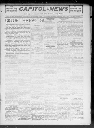 Primary view of object titled 'Capitol Hill News (Capitol Hill, Okla.), Vol. 6, No. 45, Ed. 1 Saturday, August 12, 1911'.