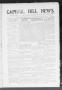 Primary view of Capitol Hill News. (Capitol Hill, Okla.), Vol. 2, No. 15, Ed. 1 Friday, December 14, 1906