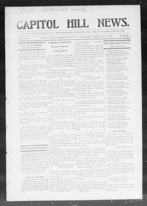 Capitol Hill News. (Capitol Hill, Okla.), Vol. 2, No. 9, Ed. 1 Friday, November 2, 1906