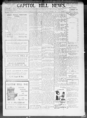 Capitol Hill News. (Capitol Hill, Okla.), Vol. 3, No. 14, Ed. 1 Saturday, December 7, 1907