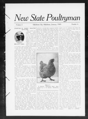 New State Poultryman (Oklahoma City, Okla.), Vol. 3, No. 6, Ed. 1 Friday, January 1, 1909