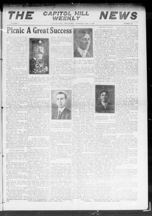 The Capitol Hill Weekly News (Capitol Hill, Okla.), Vol. 4, No. 48, Ed. 1 Thursday, August 19, 1909