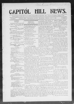 Capitol Hill News. (Capitol Hill, Okla.), Vol. 1, No. 44, Ed. 1 Friday, July 6, 1906