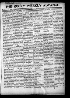 The Rocky Weekly Advance (Rocky, Okla.), Vol. 1, No. 46, Ed. 1 Thursday, March 7, 1907