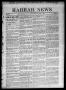 Thumbnail image of item number 1 in: 'Harrah News (Harrah, Okla.), Vol. 4, No. 14, Ed. 1 Thursday, May 1, 1913'.