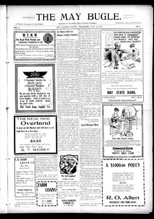 The May Bugle. (May, Okla.), Vol. 11, No. 18, Ed. 1 Thursday, July 22, 1915