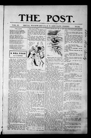 The Post. (Brule, Okla. Terr.), Vol. 2, No. 32, Ed. 1 Friday, January 11, 1907