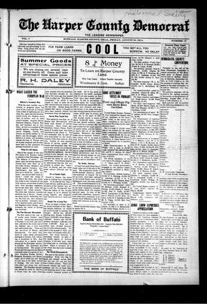 The Harper County Democrat (Buffalo, Okla.), Vol. 8, No. 18, Ed. 1 Friday, August 28, 1914
